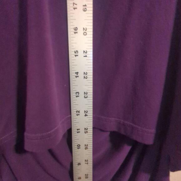 Zeagoo Short SleeveV-Neck Ruched Blouse, Size XL - Picture 7 of 7